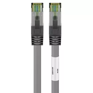 GOOBAY Patch Cable RJ45 Cat8.1 S/FTP — 7.5 m, 500 MHz, grey