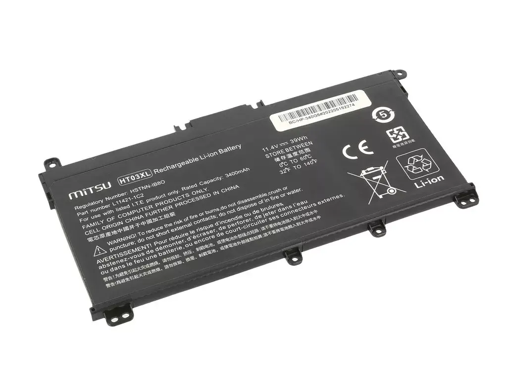 MITSU HP 240/50 G7/8 3400mAh 11.4V akumulators Photo 2
