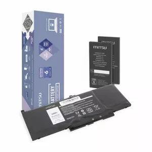 Аккумулятор для ноутбука MITSU для Dell Latitude 7390 и 7490, 5800 мАч, 44 Втч, 7.6В-7.4В