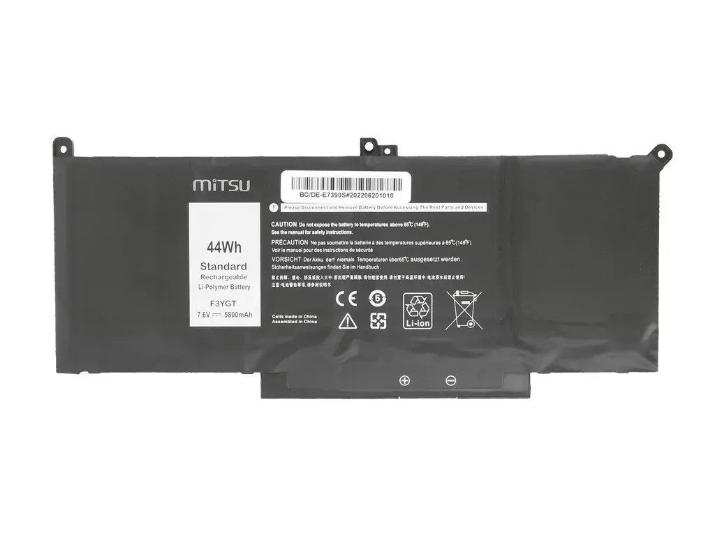Аккумулятор MITSU для Dell Latitude 7390, 7490 Photo 3