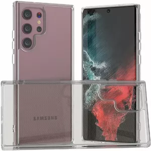 Silikona vāciņš Mocco priekš Samsung Galaxy S23 Ultra, caurspīdīgs, 1 mm