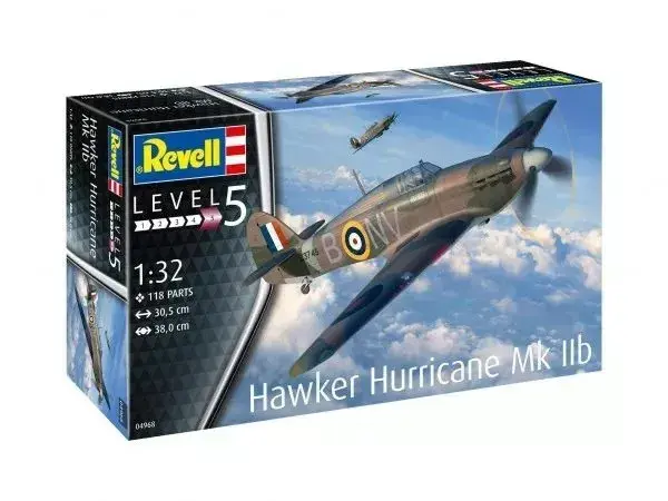 REVELL Hawker Hurricane MK IIB 1:32 modelis Photo 2