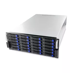 Computer case Fantec SRC-4240X07 Rack Black, Silver