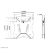 Крепление для телевизора Neomounts NM-W25BLACK Photo 8
