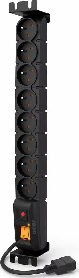 Acar HSK DATA acar S8 FA RACK PDU — 8 розеток 230 В Photo 2