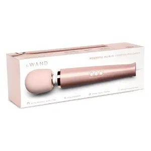 Mains-powered wand massager Le Wand Powerful Plug-In model 54019090000 — 34 cm, head Ø 6.2 cm, 6 modes, 10 intensities