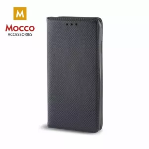 Phone Wallet Case Mocco for Huawei Y7 / Y7 Prime 2018 — Black, Smart Magnet