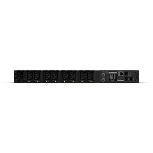 CyberPower PDU41004 energosadales vienība, PDU 8 Maiņstrāvas izvade (-s) 1U Melns