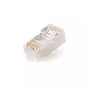 Gembird PLUG5SP/100 vadu savienotājs RJ-45 Caurspīdīgs