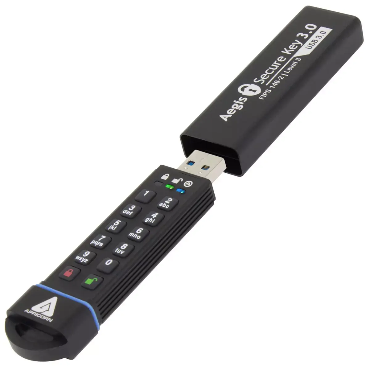 USB флеш-память Apricorn 480 ГБ Aegis Secure Key 3.0 Photo 2