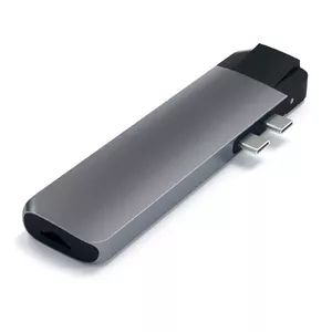 Satechi ST-TCPHEM dokstacija Thunderbolt 3 Pelēks