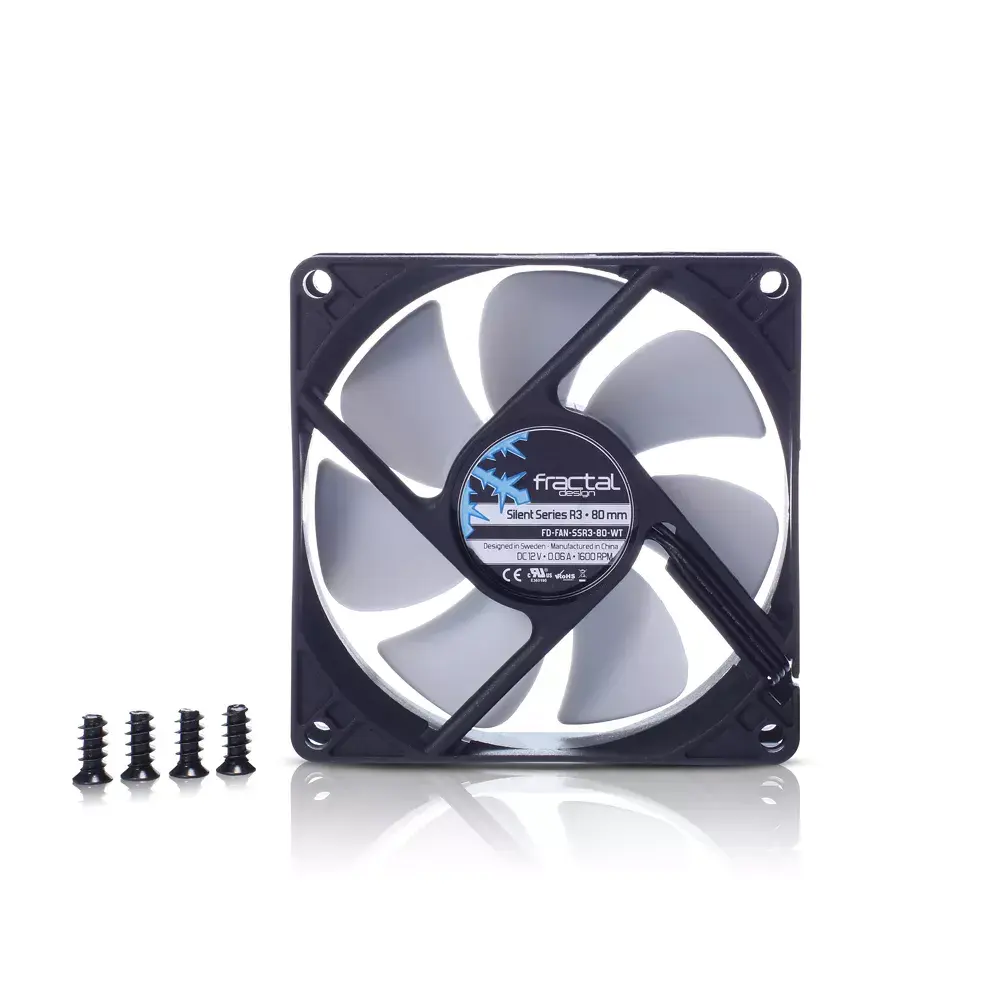 Вентилятор Fractal Design Silent Series R3 80 мм Photo 2