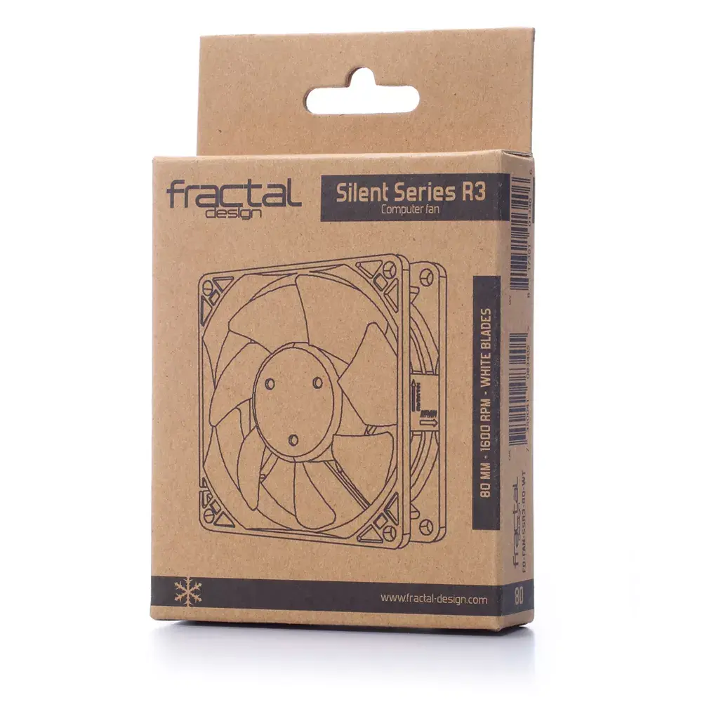 Вентилятор Fractal Design Silent Series R3 80 мм Photo 4
