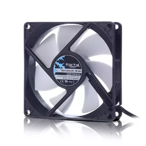 Fractal Design Silent Series R3 92mm Datora korpusam Ventilators 9,2 cm Melns, Balts