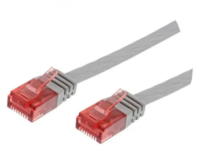 MicroConnect V-UTP60025-FLAT Cat6 U/UTP plakanais tīkla