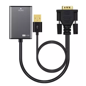 VGA на HDMI кабель Microconnect VGAHDMI 0.15м