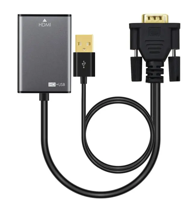 MicroConnect VGA uz HDMI adaptera kabelis