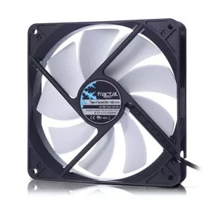 Fractal Design Silent Series R3 140mm Datora korpusam Ventilators 14 cm Melns, Balts