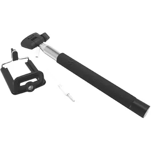 Omega OMMPC Selfie Stick (29-115cm) with 3.5 mm Cable Black