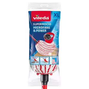 String mop VILEDA Mop Dry&wet VI158455 — microfibre, removable head, 125 cm handle, for laminate and wood