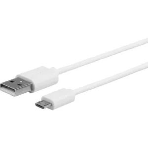 USB кабель eSTUFF ES603007 1м USB A Micro-USB B Белый