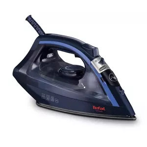 Паровой утюг Tefal Virtuo FV 1713 (сухой и пар) — 2000 Вт, постоянный пар 24 г/мин, паровой удар 90 г, распыление, вертикальная подача, синий