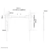 TV sienas stiprinājums Neomounts LED-W600BLACK Photo 8