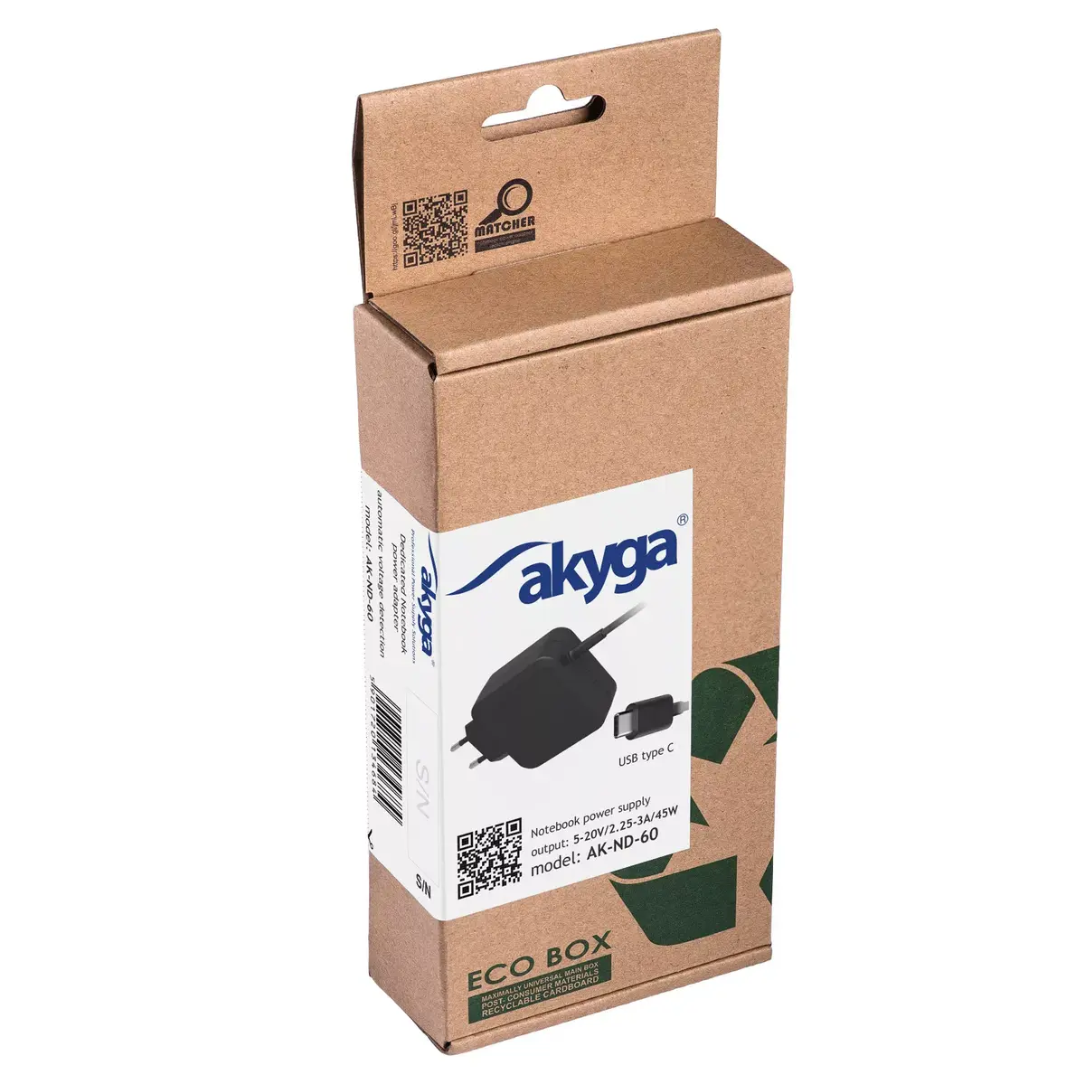 Адаптер питания Akyga AK-ND-60 45 Вт Photo 4