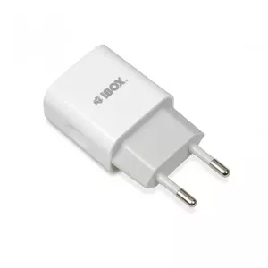 AC Indoor Charger IBOX C-35 Universal White — 5 V max, 0.3 A input, 1 A USB output