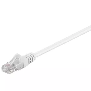 Goobay 68502 tīkla kabelis Balts 10 m Cat5e U/UTP (UTP)