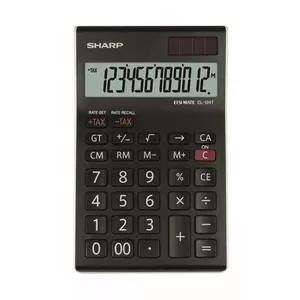 Sharp SH-EL124TWH Desktop Calculator