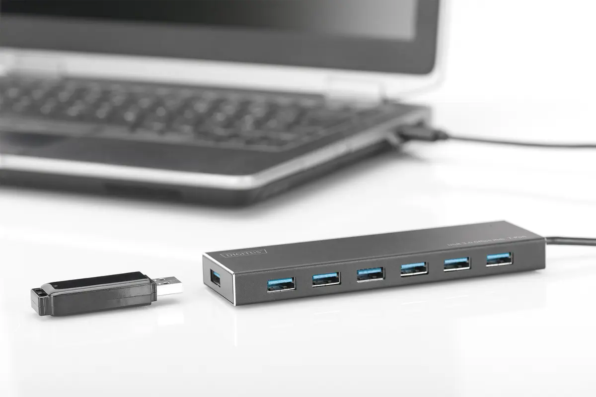 Digitus USB 3.0 Office Hub 7-Port Photo 3