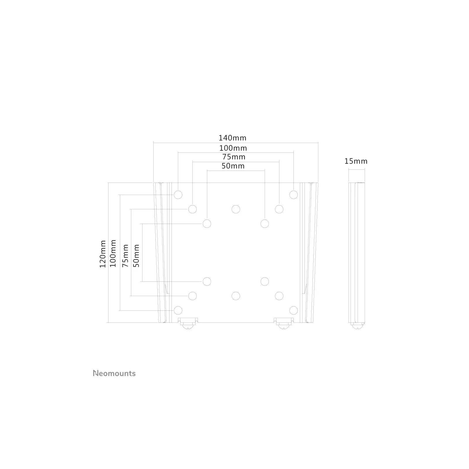 Neomounts FPMA-W25BLACK Photo 3