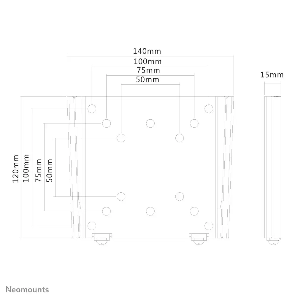 Крепление для стенки Neomounts FPMA-W25BLACK Photo 8