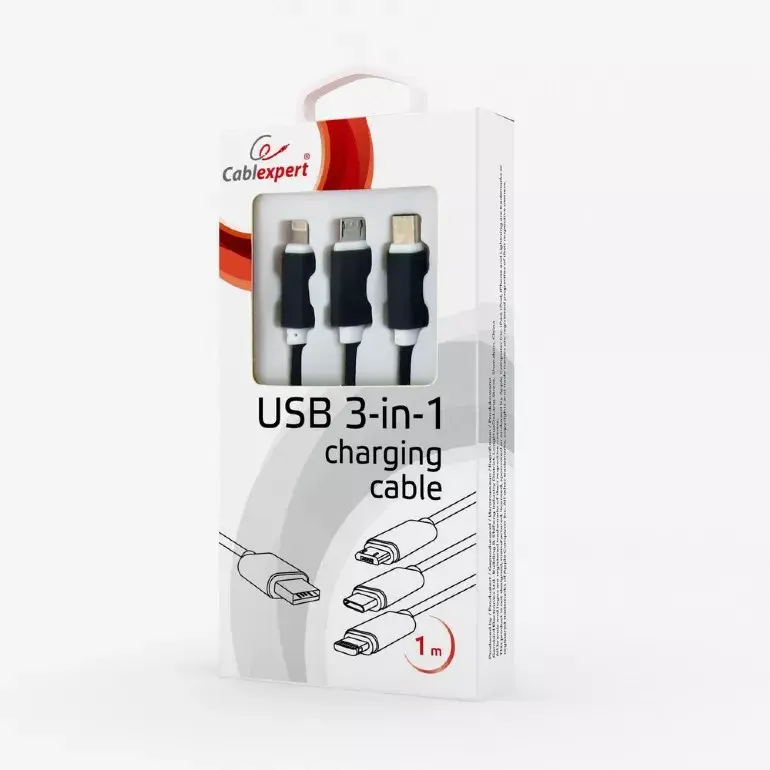Gembird USB 2.0 cable CC-USB2-AM31-1M Photo 3