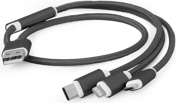 USB 2.0 kabelis Gembird CC-USB2-AM31-1M
