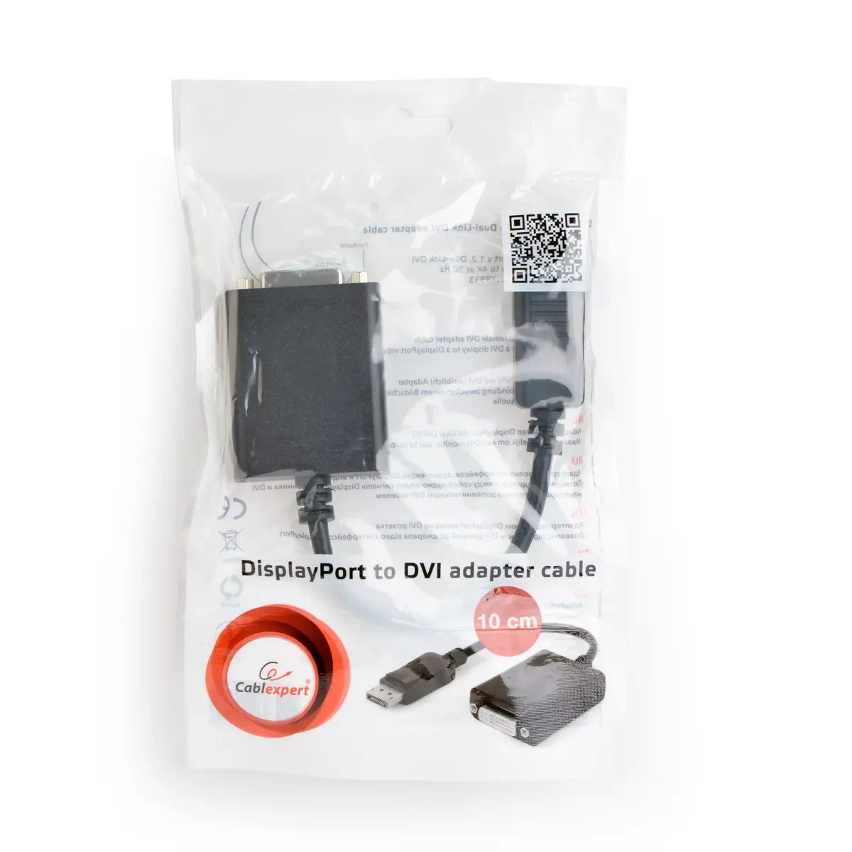 DisplayPort uz Dual-Link DVI kabelis Gembird A-DPM-DVIF-03 Photo 2