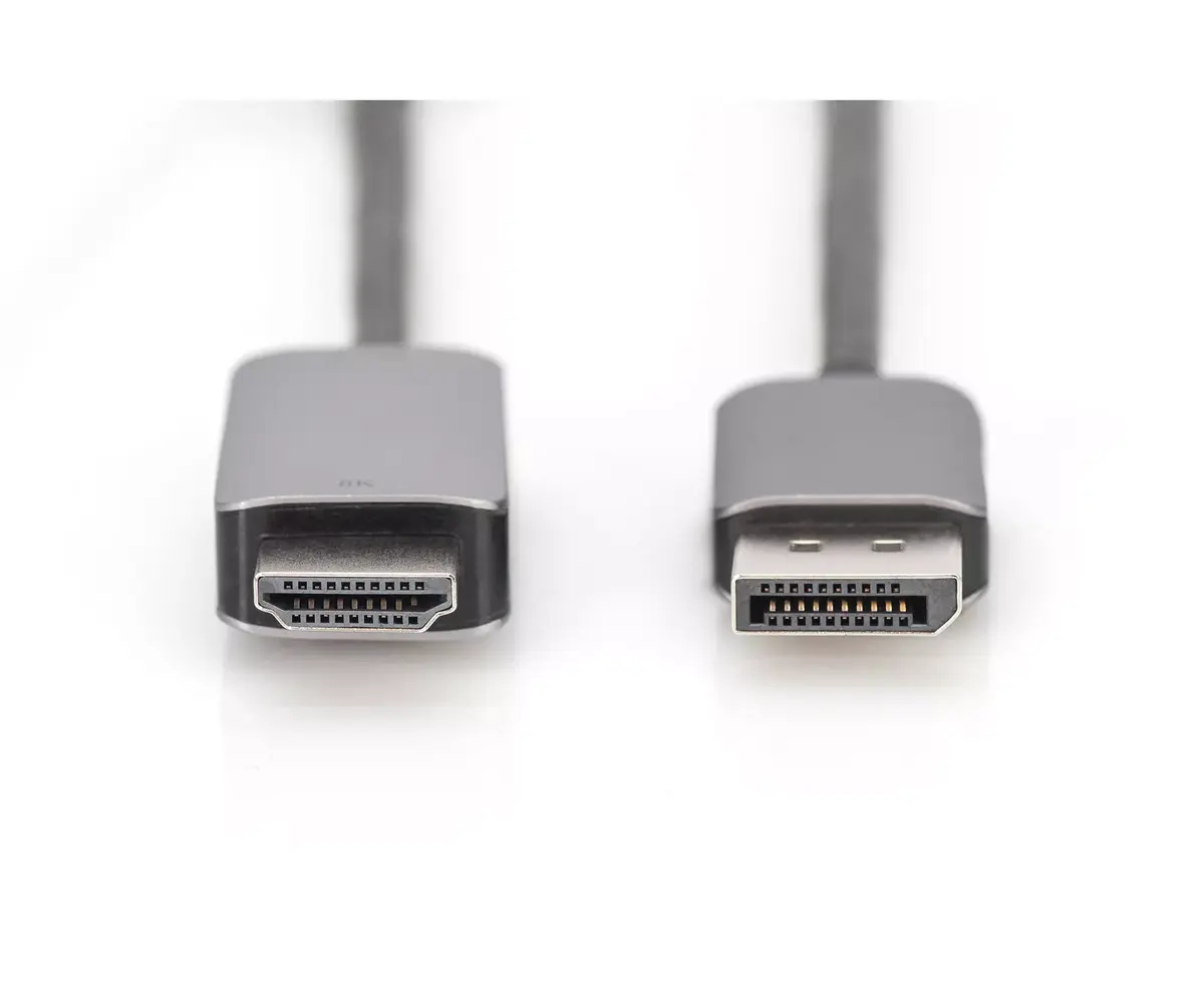 Digitus 8K DisplayPort adaptera kabelis DP uz HDMI Photo 2
