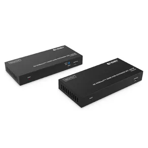 Набор KVM Extender Digitus 4K HDBaseT HDMI 150 м Передатчик Приемник