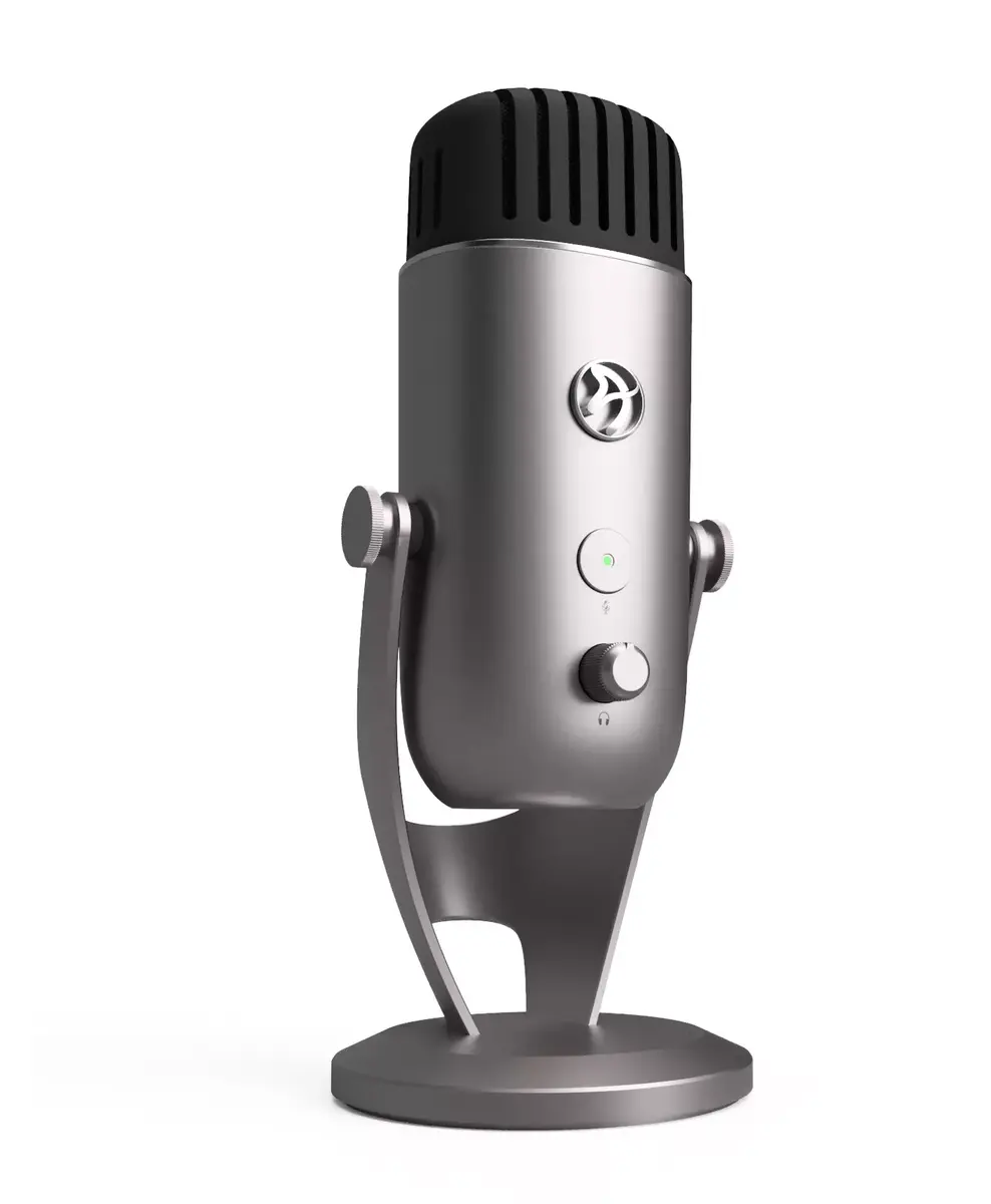 Table microphone Arozzi Colonna Silver Photo 2