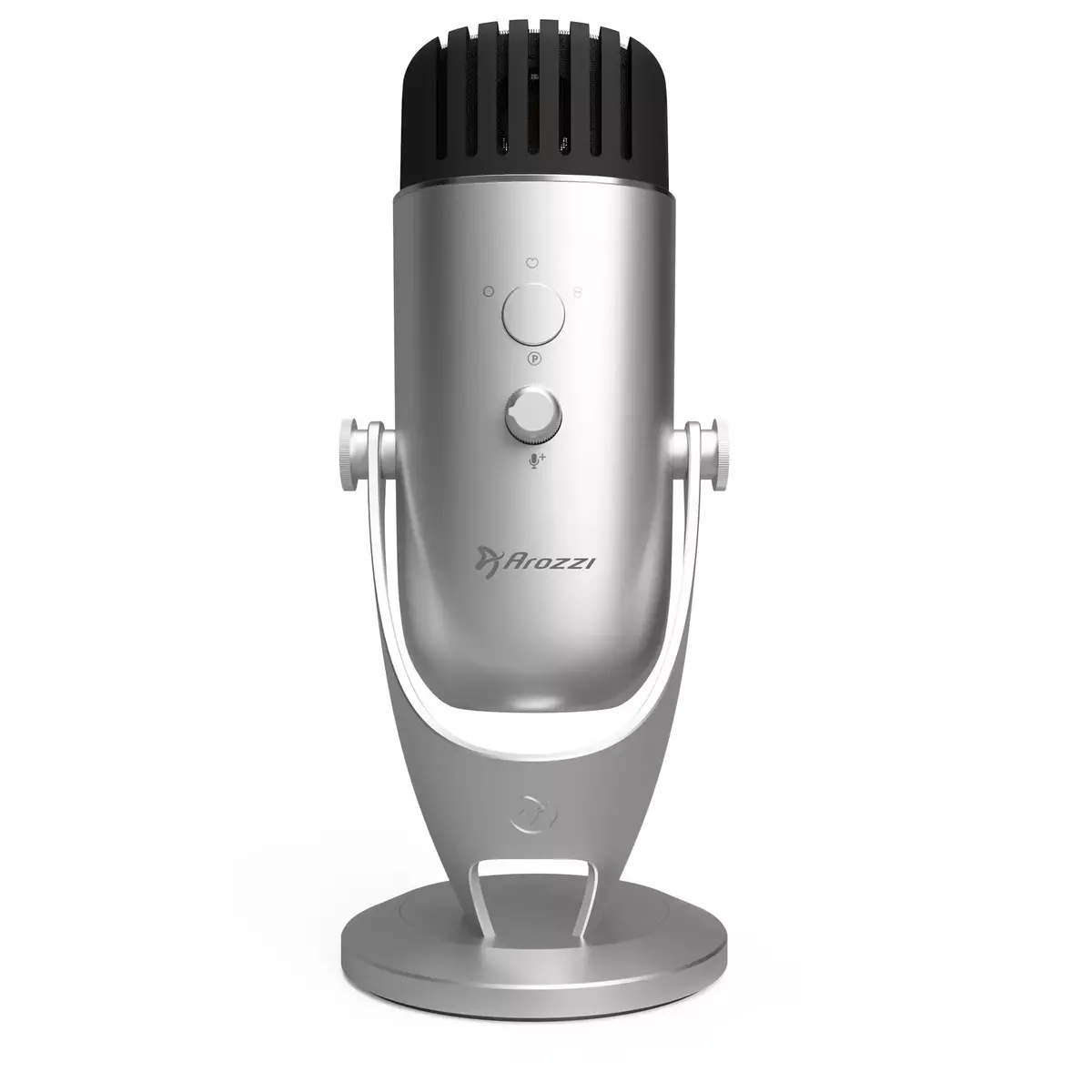 Table microphone Arozzi Colonna Silver Photo 3
