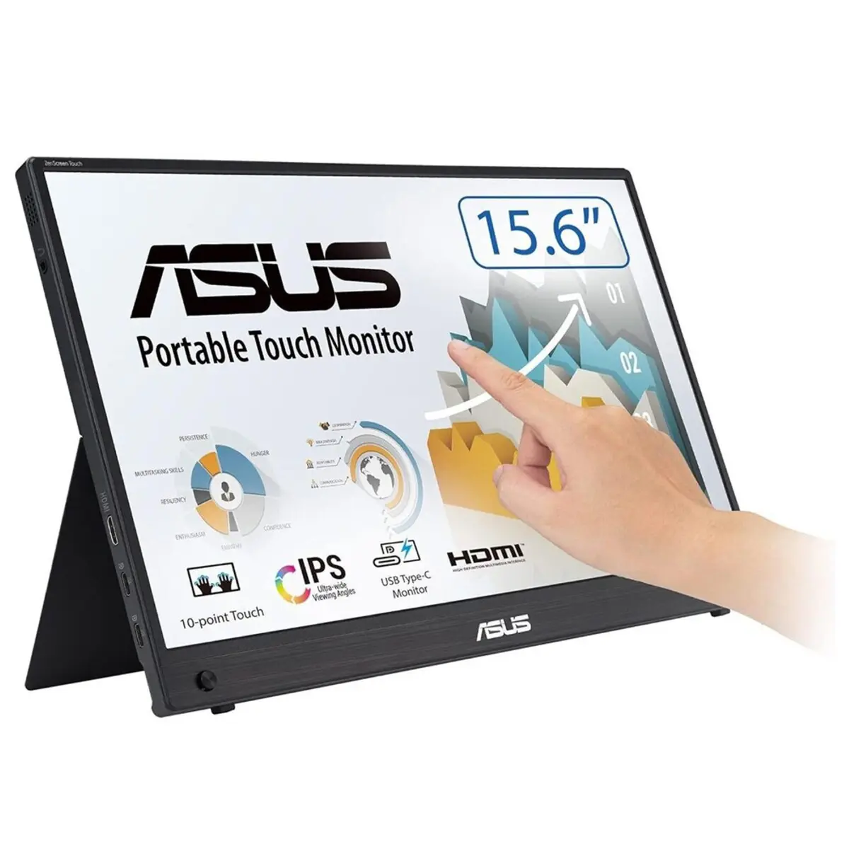 Portatīvais datora monitors ASUS ZenScreen MB16AHT
