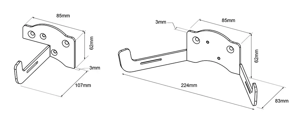 Multibrackets M Universal Cable Management Wall Photo 11