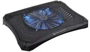 Laptop Cooling Pad THERMALTAKE Massive V20 43.2 cm (17") 1 Fan USB 20 cm Blue Illumination Black