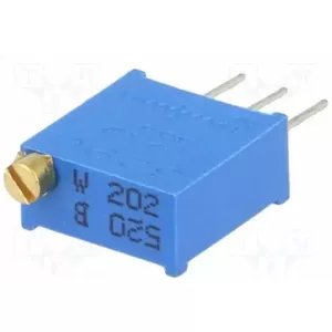 Potenciometrs EB230807683 daudzapgriezienu 2,9 kΩ 500 mW lineārs