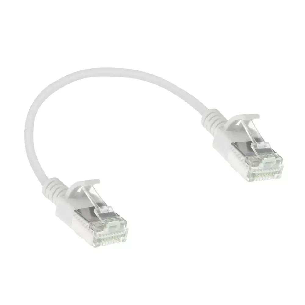 ACT White 0.5m LSZH U/FTP CAT6A патч-кабель Photo 2