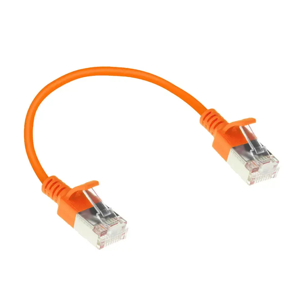 ACT Orange 0.5m LSZH U/FTP CAT6A Pārlikšanas kabelis Photo 2