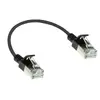 ACT Black 0.15m LSZH U/FTP CAT6A Patch Cable Photo 2