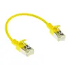 ACT Жёлтый 0.15м LSZH U/FTP CAT6A Патч-кабель Photo 2