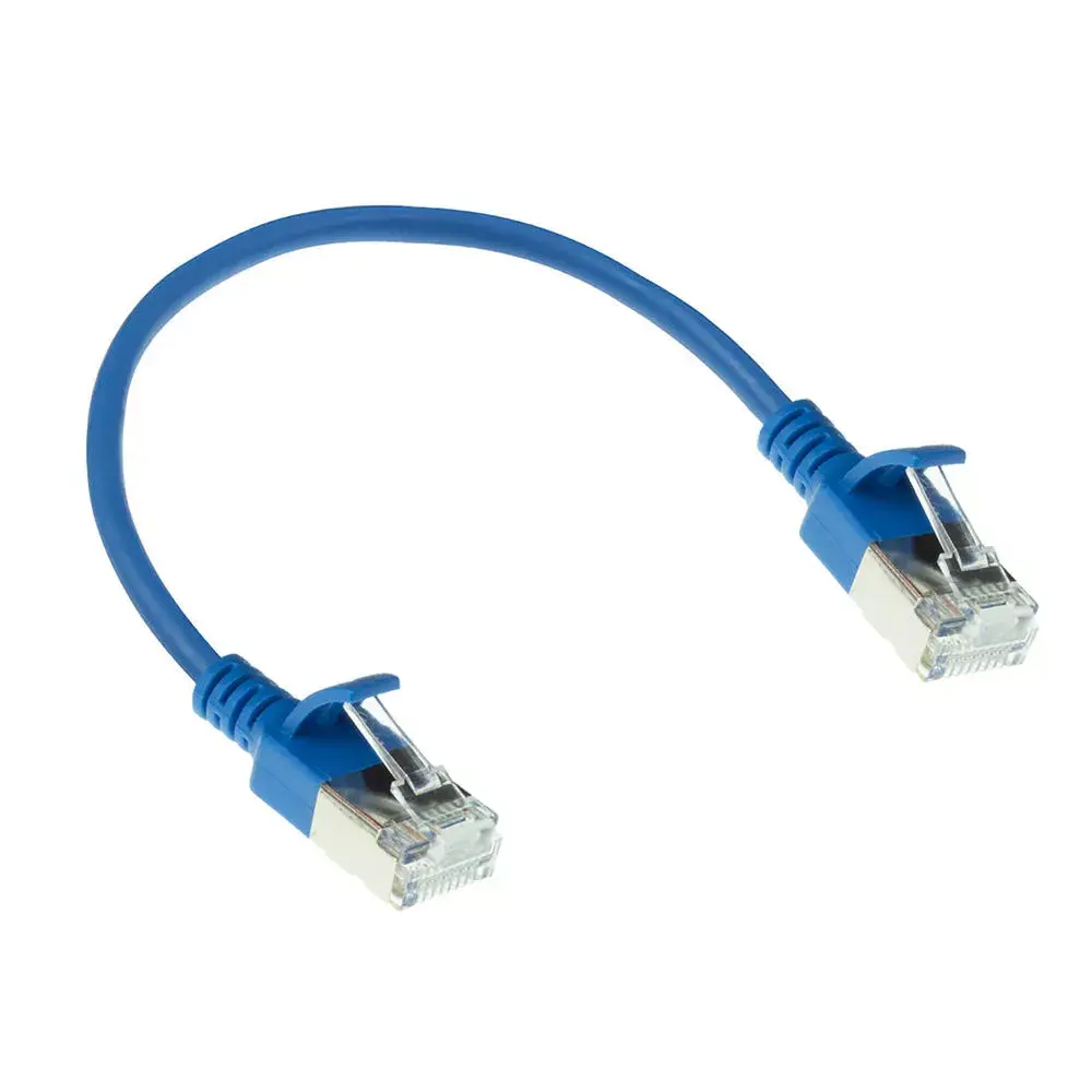 ACT Blue 0.15м LSZH U/FTP CAT6A патч-кабель Photo 2